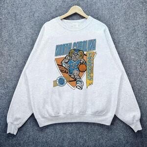 1995 Ncaa Unc Tar Heels Mascot Sweatshirt
